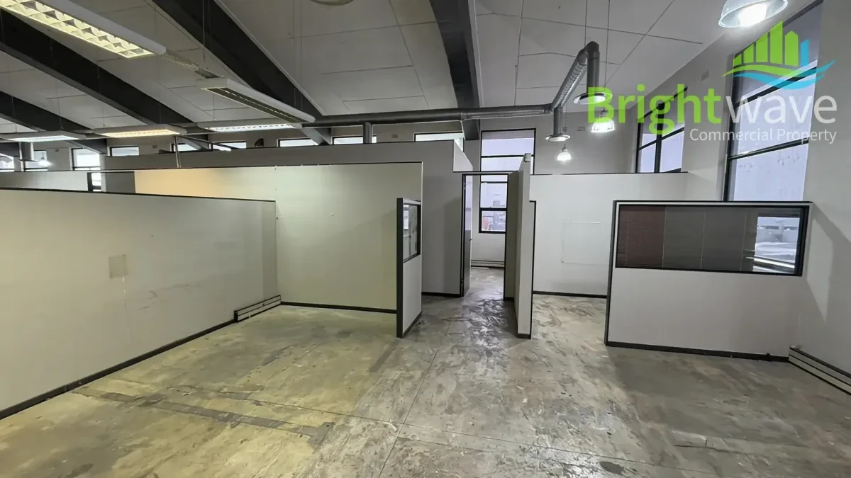 Open plan office area at Sunrise Park