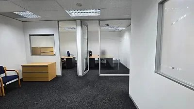 Open plan office area at 9 Long Street