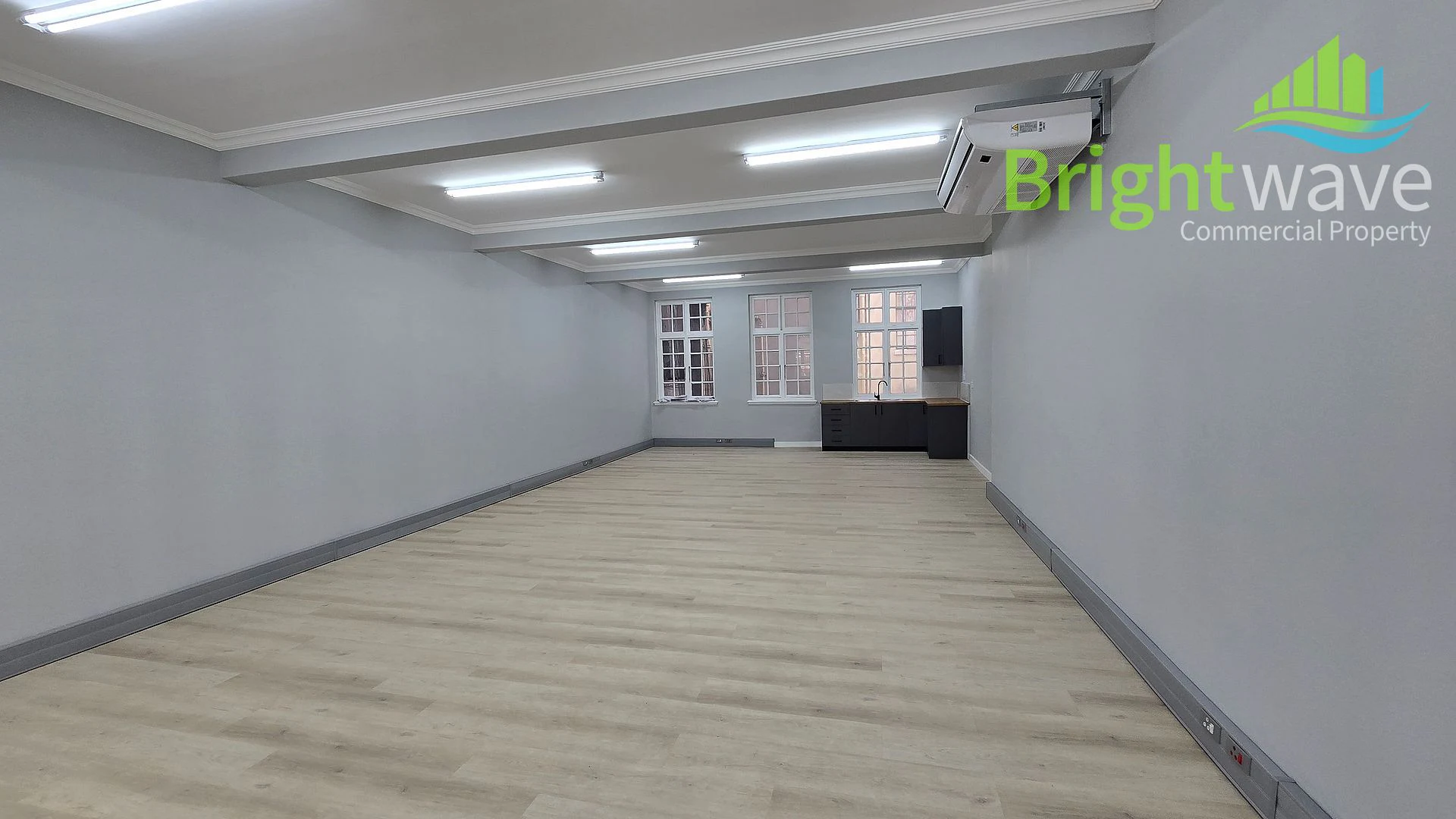 Open plan office area at Westminster House