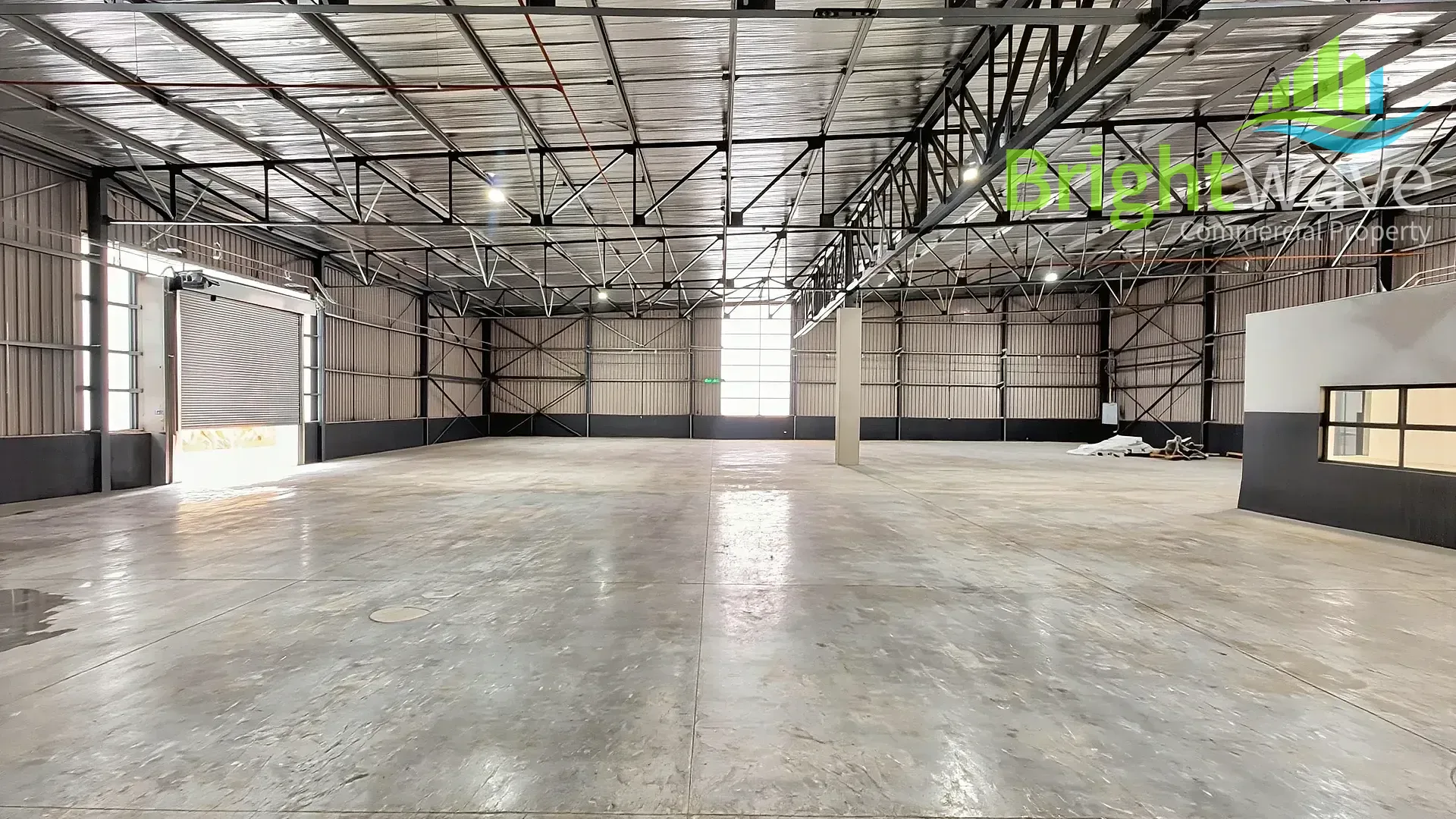 Interior of industrial space at Altas Garden Business Park