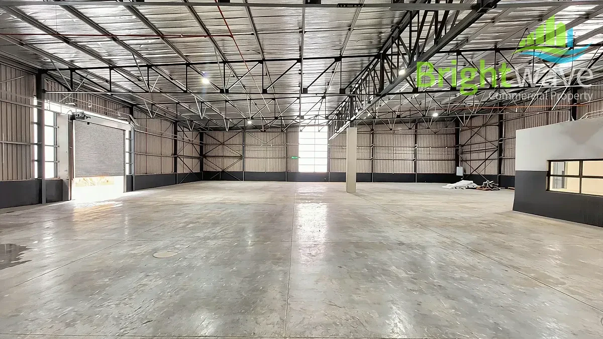 Interior of industrial space at Altas Garden Business Park
