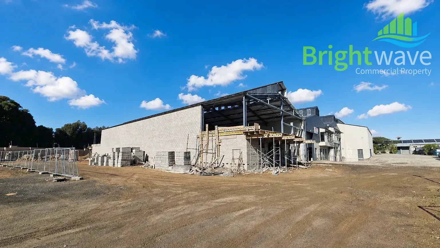 Open plan industrial area at Altas Garden Business Park