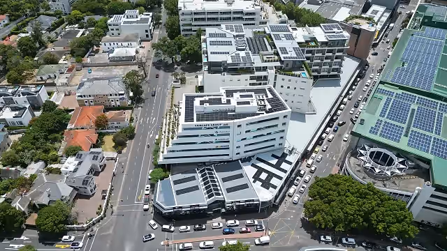 The Terraces | Inthaba Building in Claremont, exterior view.