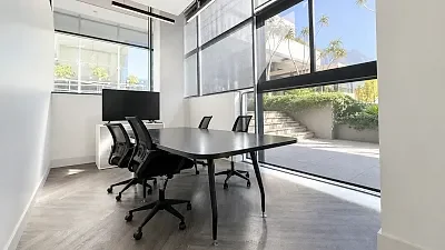 Open plan office area at The Terraces | Inthaba Building
