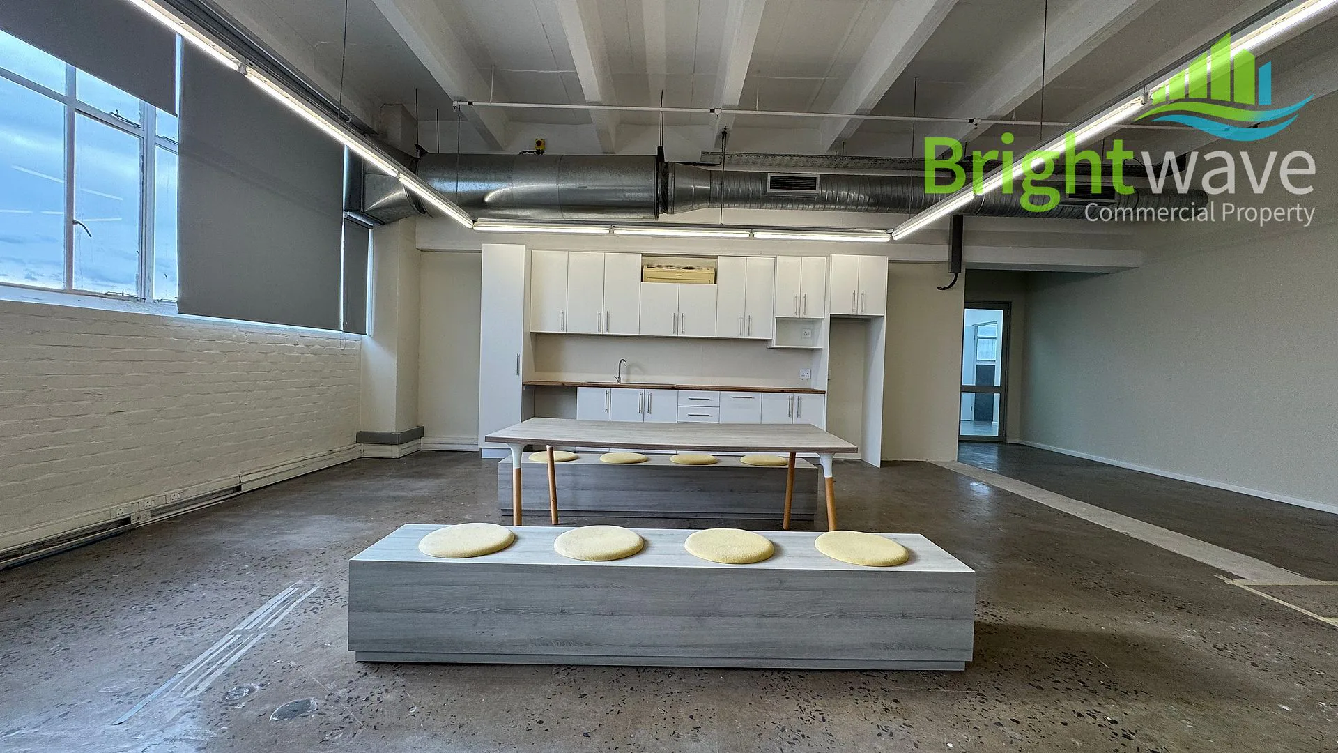 Open plan office area at 8 Wessex Road