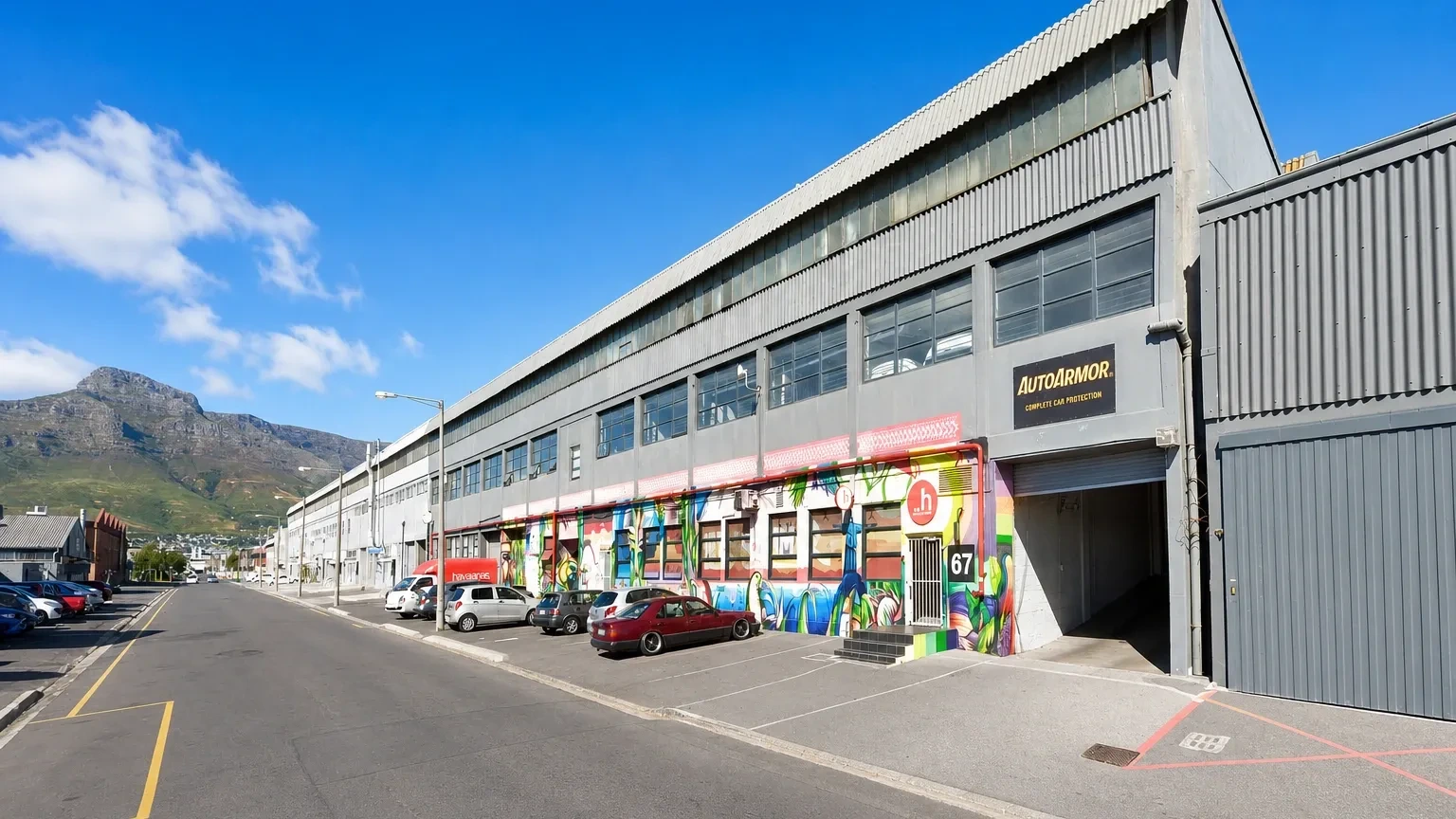 Interior of industrial space at 67 Carlisle Street