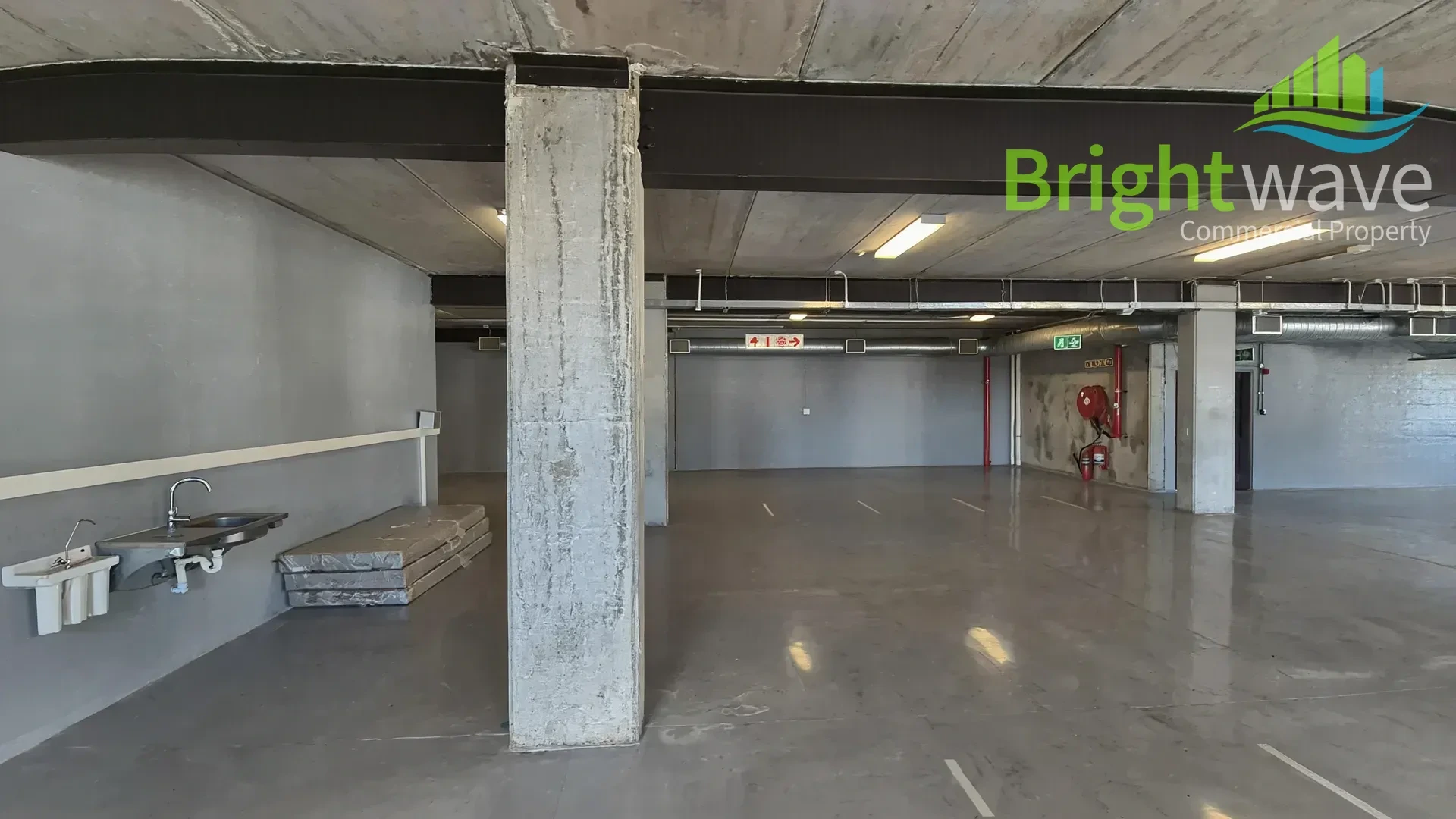 Interior of office space at Ship Works