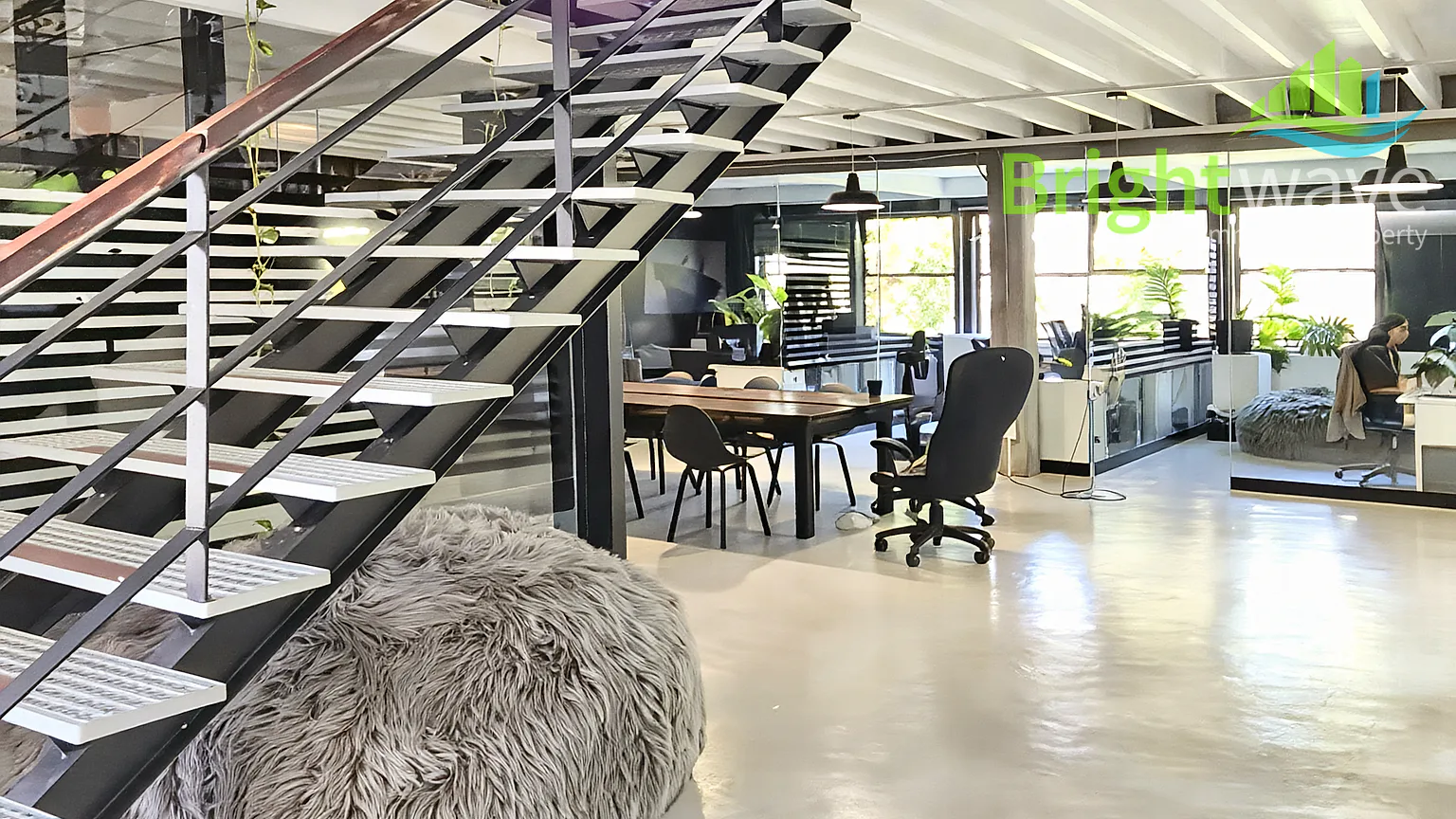 Open plan office area at Lifestyle on Kloof