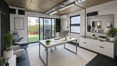 Open plan office area at Lifestyle on Kloof