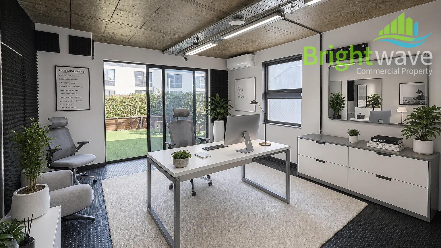 Open plan office area at Lifestyle on Kloof