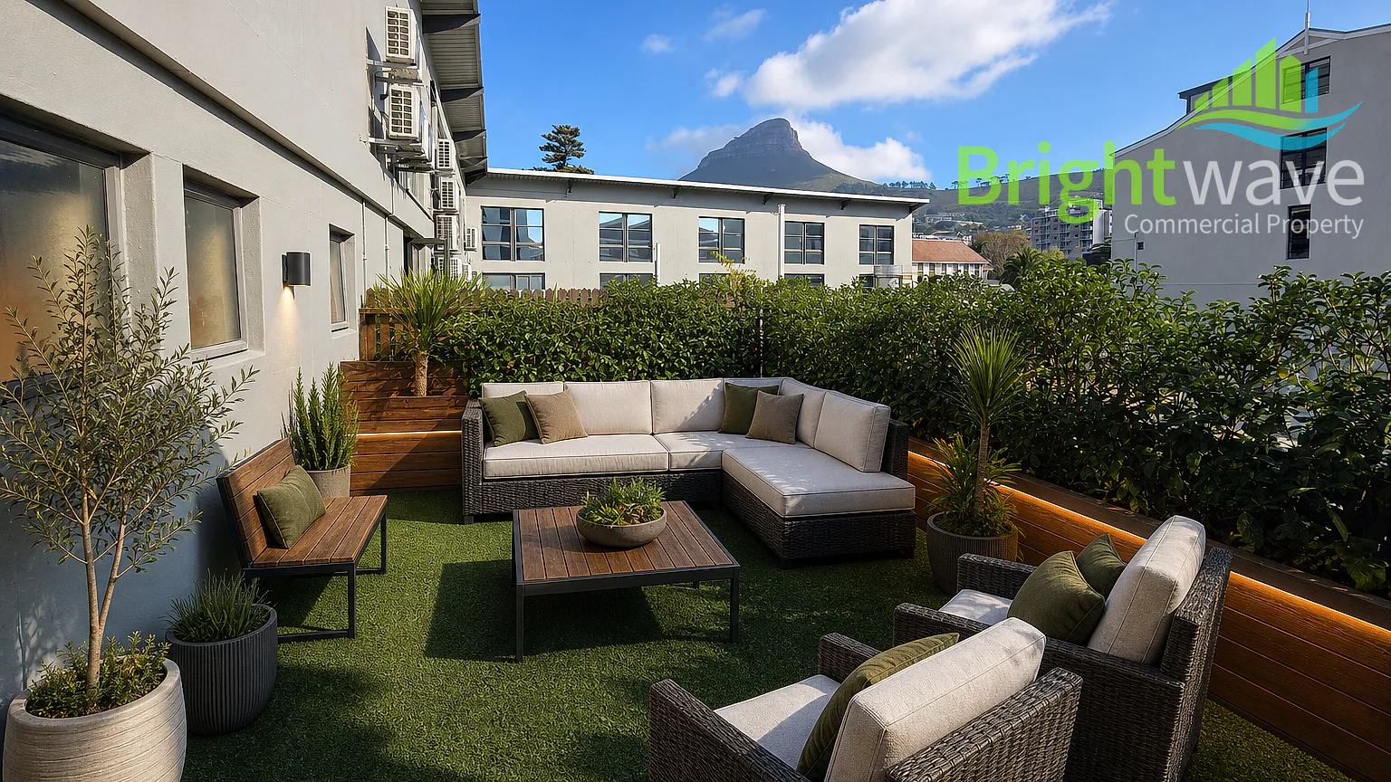 Office layout at Lifestyle on Kloof, Gardens