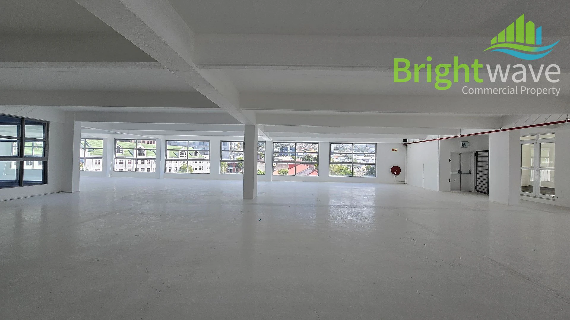 Open plan office area at 62 Roeland