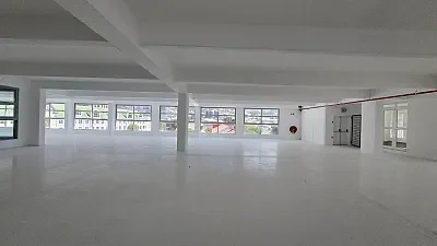 Open plan office area at 62 Roeland
