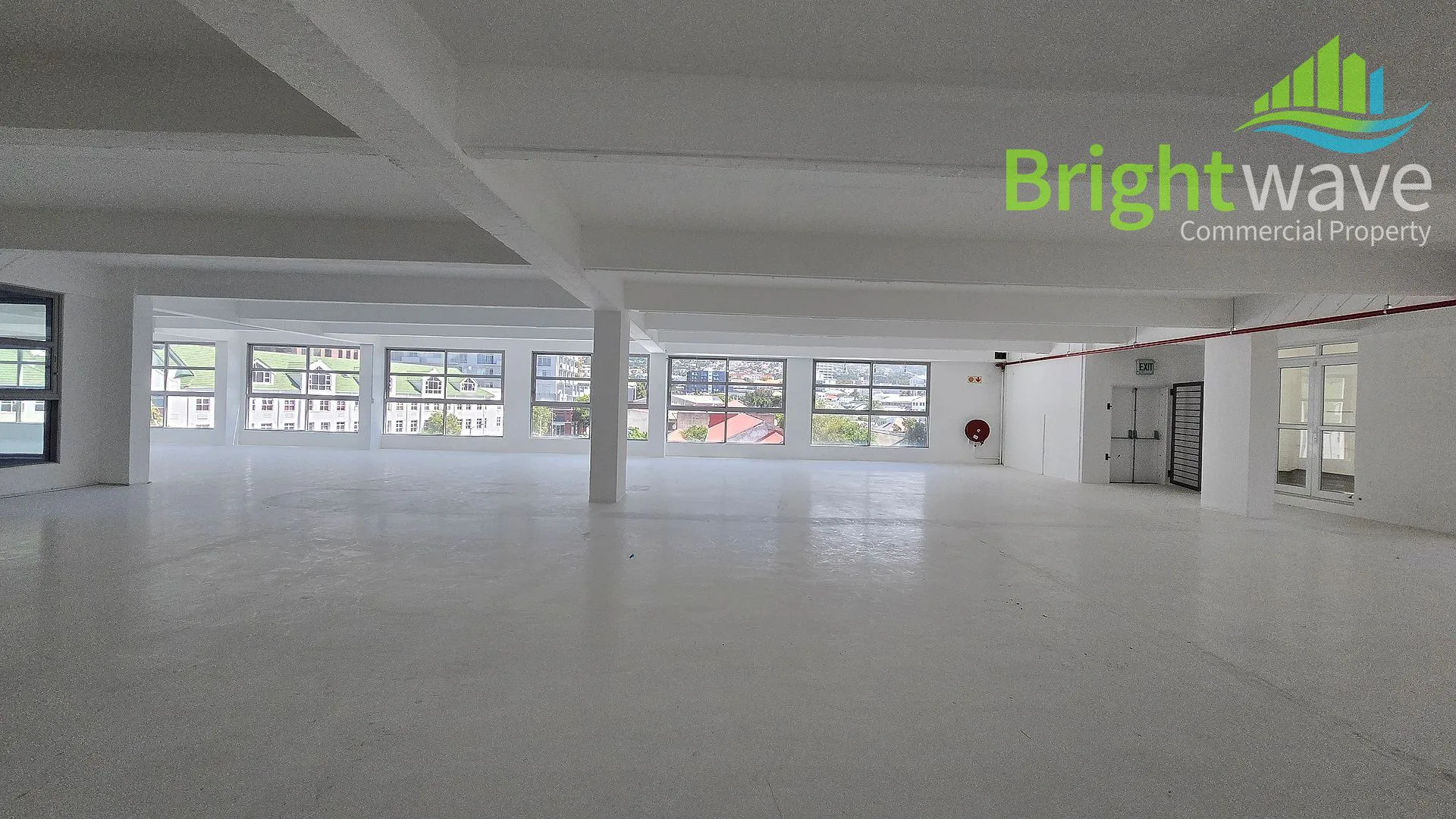 Open plan office area at 62 Roeland