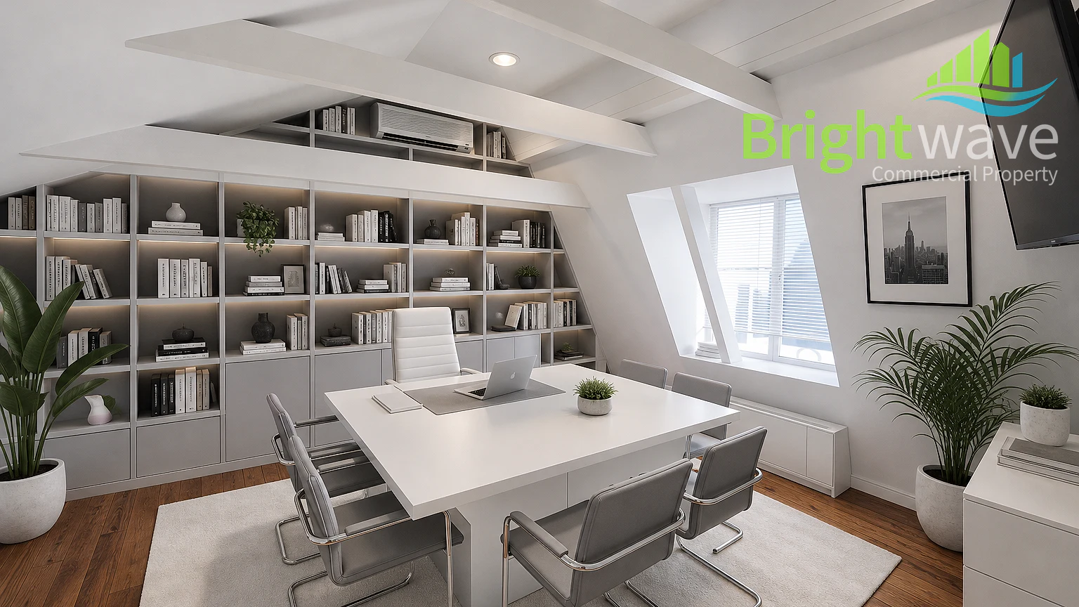 Open plan office area at 29 Loop Street