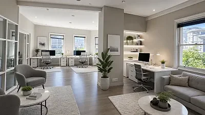 Office layout at 29 Loop Street, Cape Town CBD