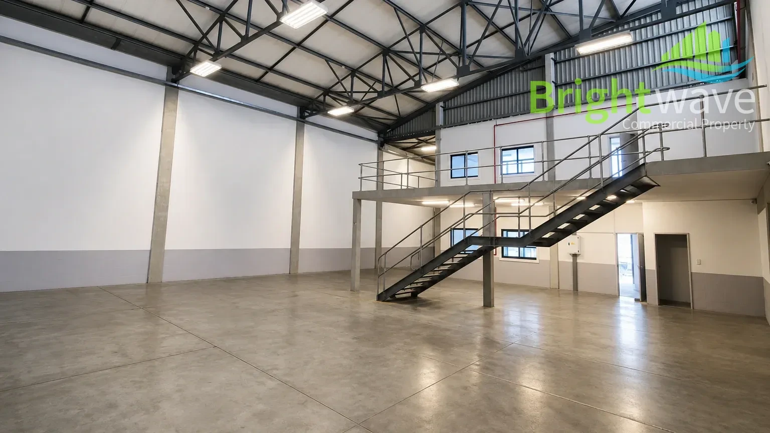Open plan industrial area at CTX Business Park