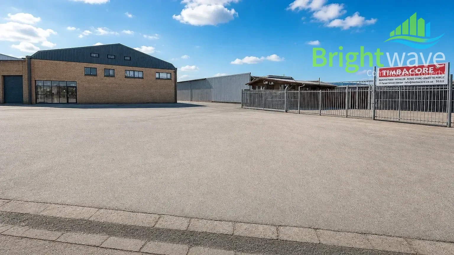 Open plan industrial area at 12 Farad Street