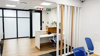 Open plan office area at Bridgewater 3
