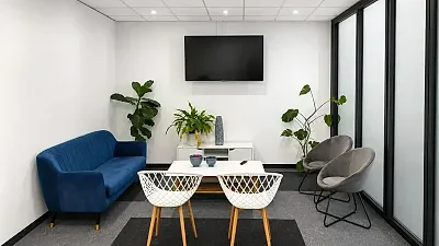 Office layout at Bridgewater 3, Century City