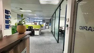 Office layout at Oxford House, Century City, Century City