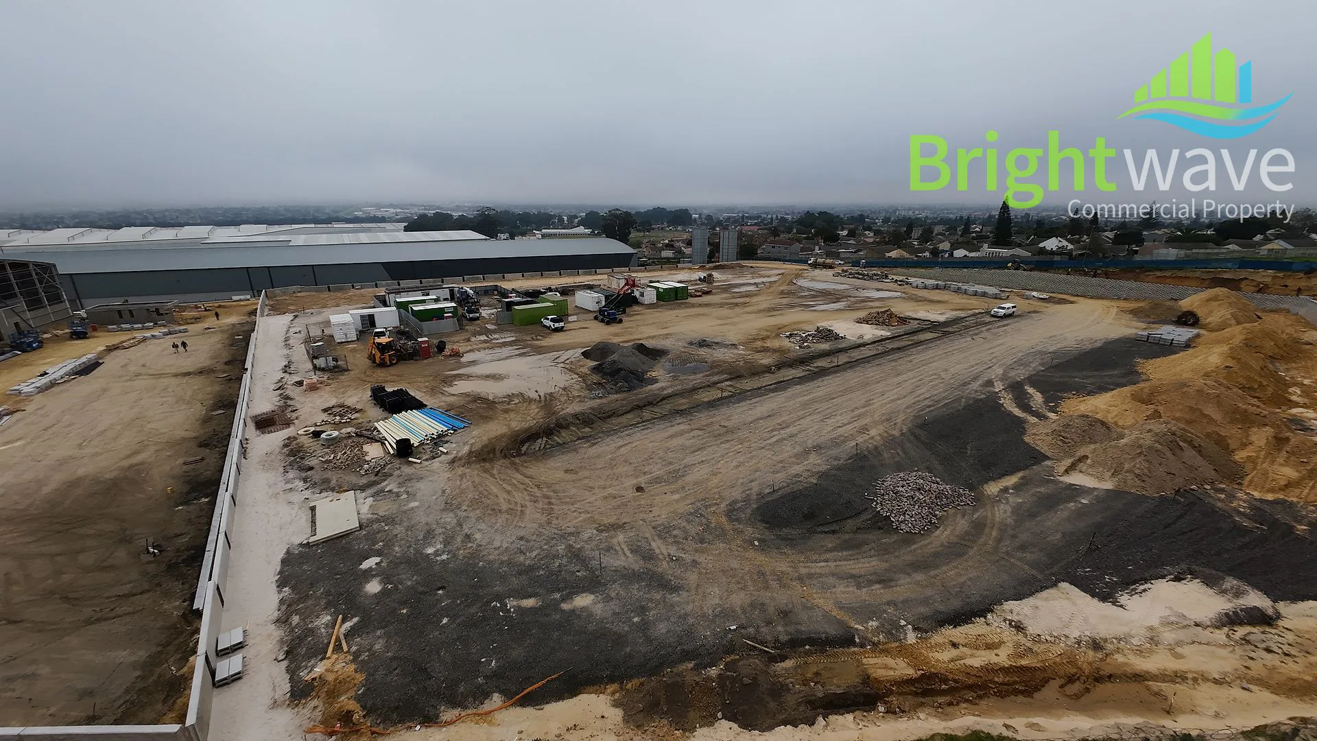 Open plan industrial area at Capricorn Crest Park