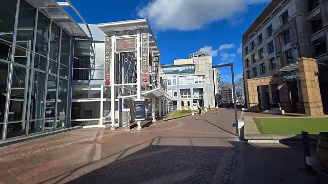 The Clock Tower in V&A Waterfront, exterior view.