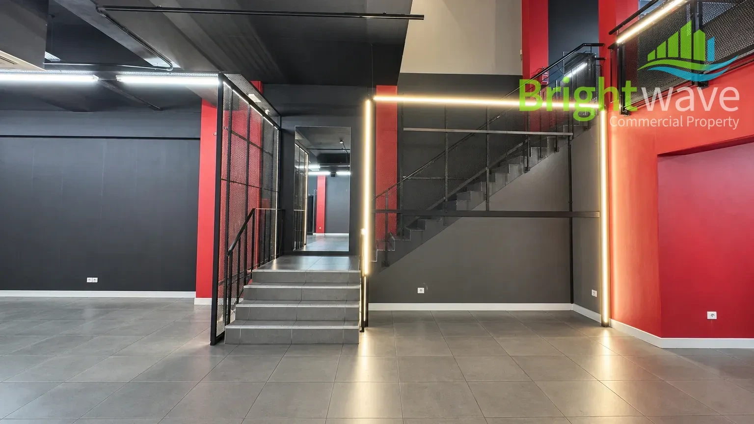 Open plan office area at 130 Main Road