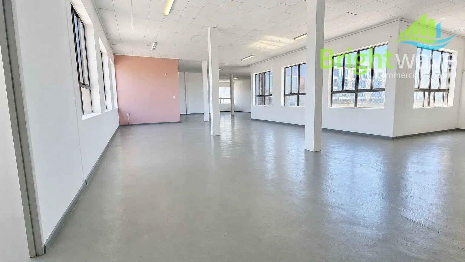 Interior of office space at Skeitex Building