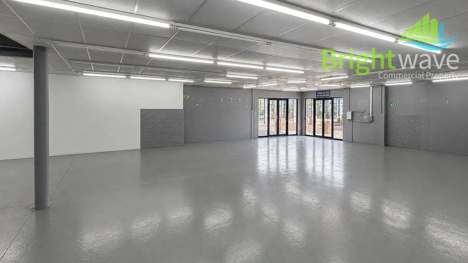 Interior of retail space at Brackenfell Shopping Centre