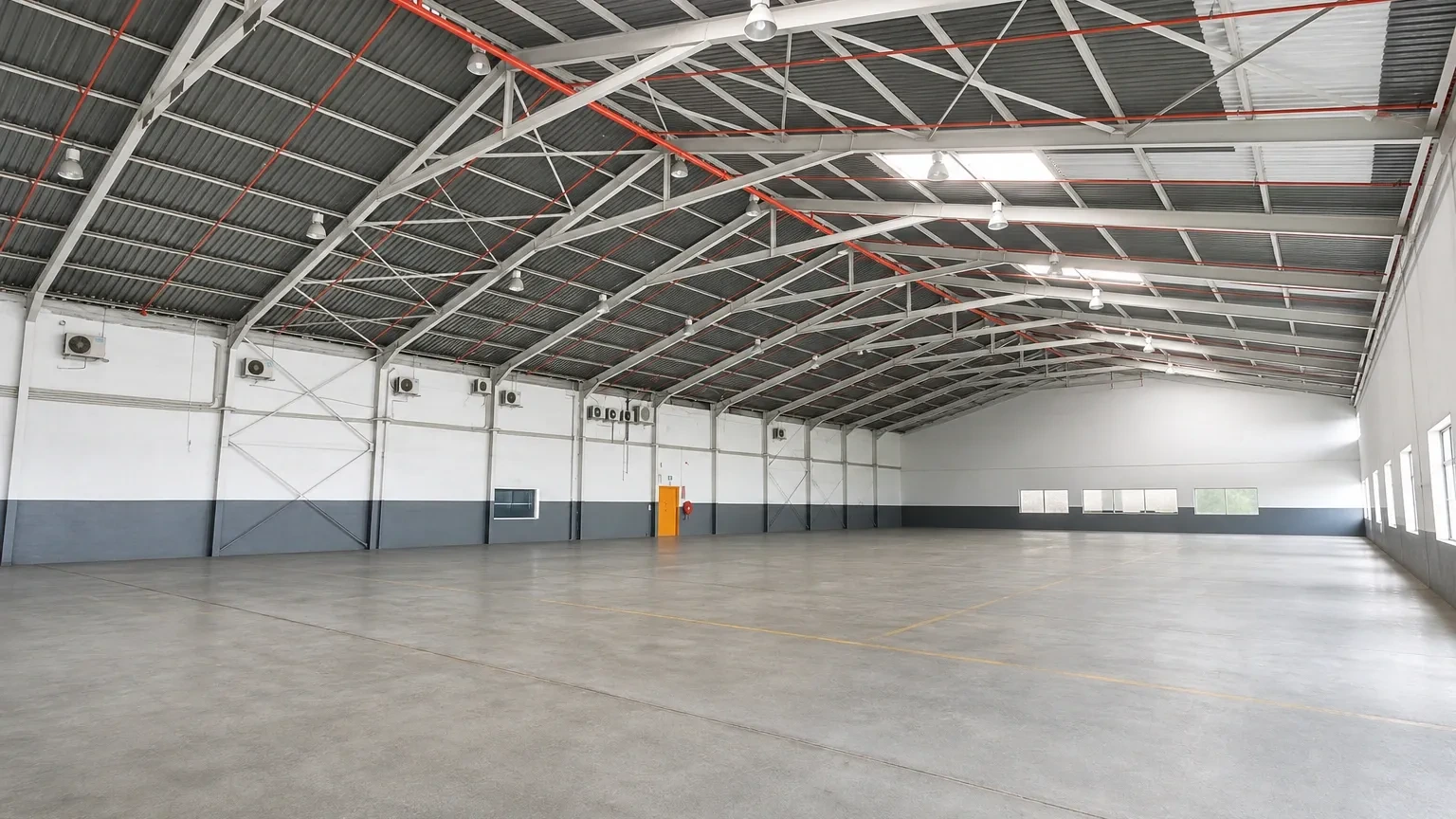 Industrial layout at 115 Manhattan Street, Airport Industria