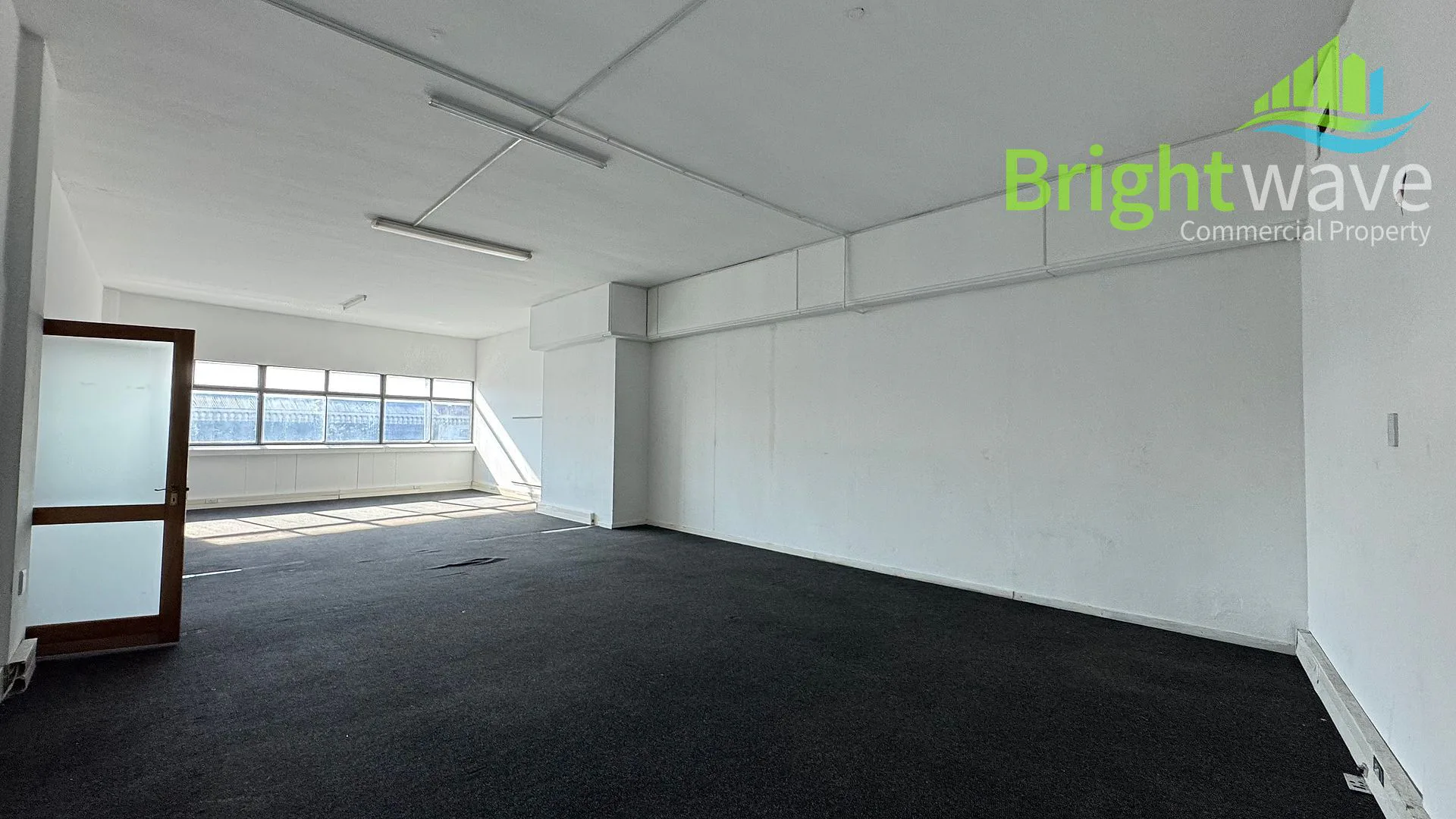 Open plan office area at 264 Victoria Road