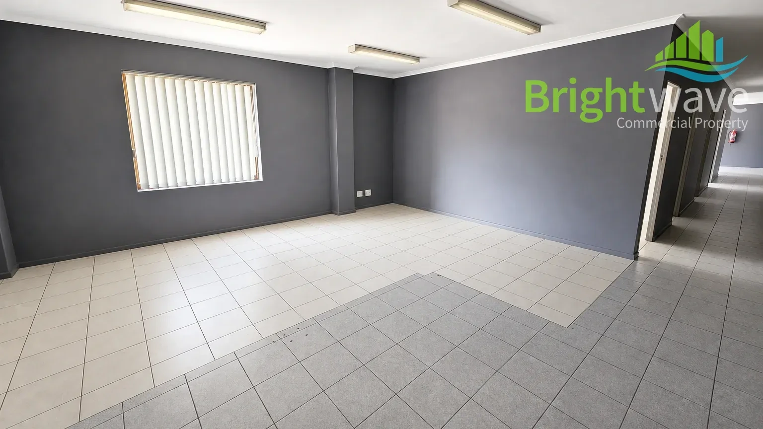 Interior of industrial space at 5 Marconi Road