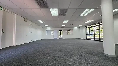 Open plan office area at The Estuaries