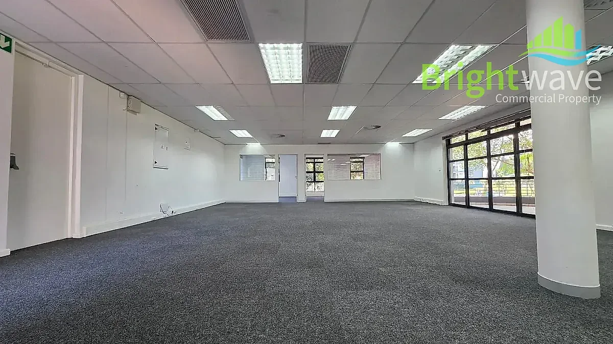 Open plan office area at The Estuaries