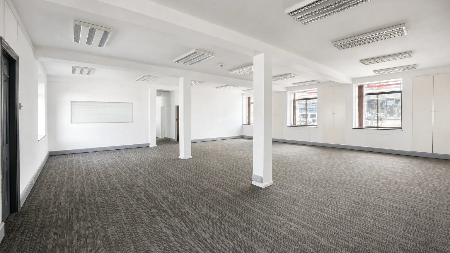 Office layout at CRYSTAL BUSINESS PARK, Retreat