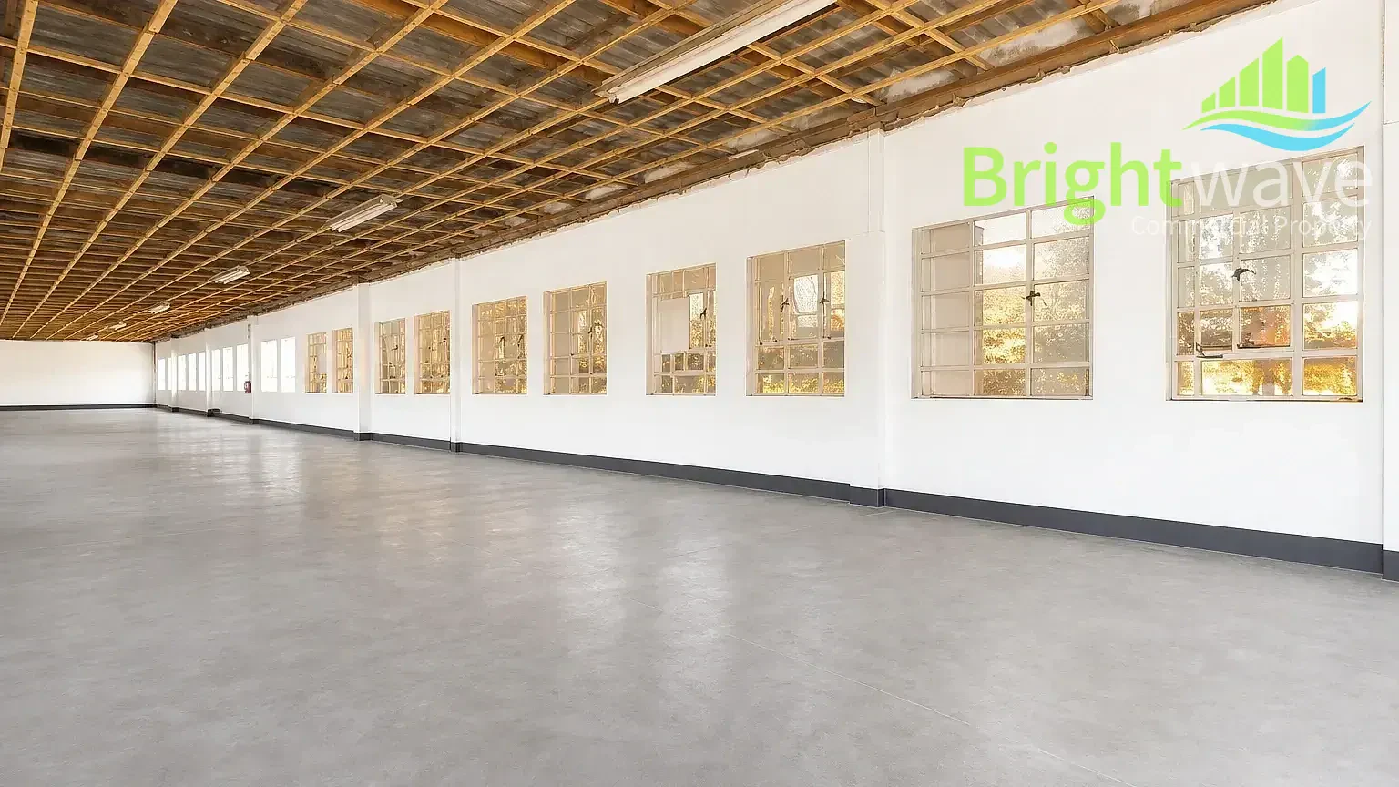 Open plan office area at 1 Range Road