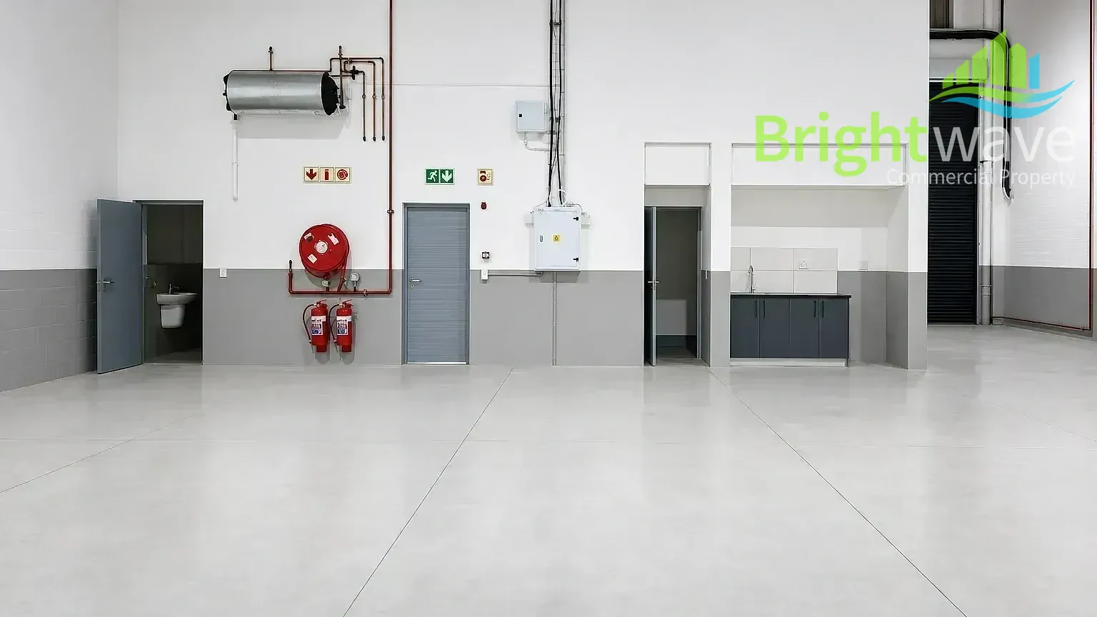 Industrial layout at River's Edge Business Park, Stikland
