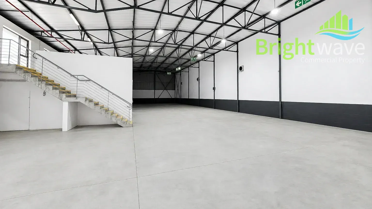 Interior of industrial space at Sapphire Business Park