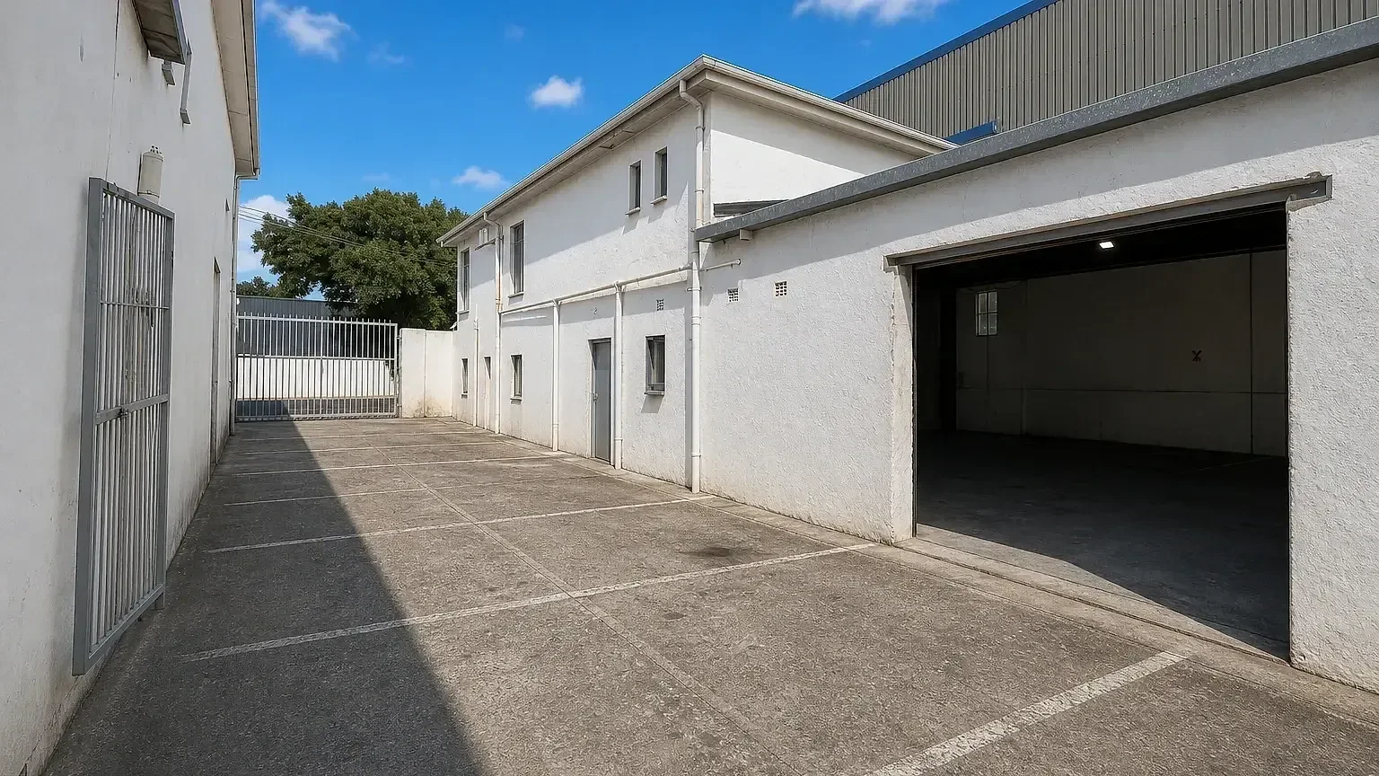 Open plan industrial area at Tedric Park