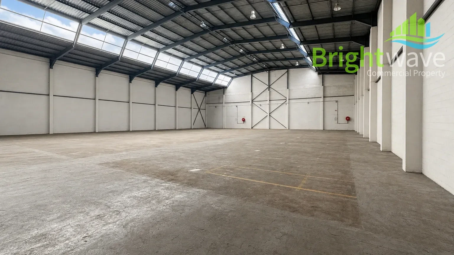 Open plan industrial area at 3 5th Street
