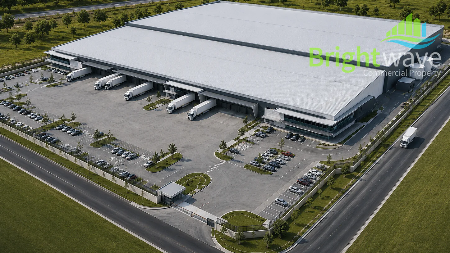 Industrial layout at Atlantic Hills  Business Park, Atlantic Hills