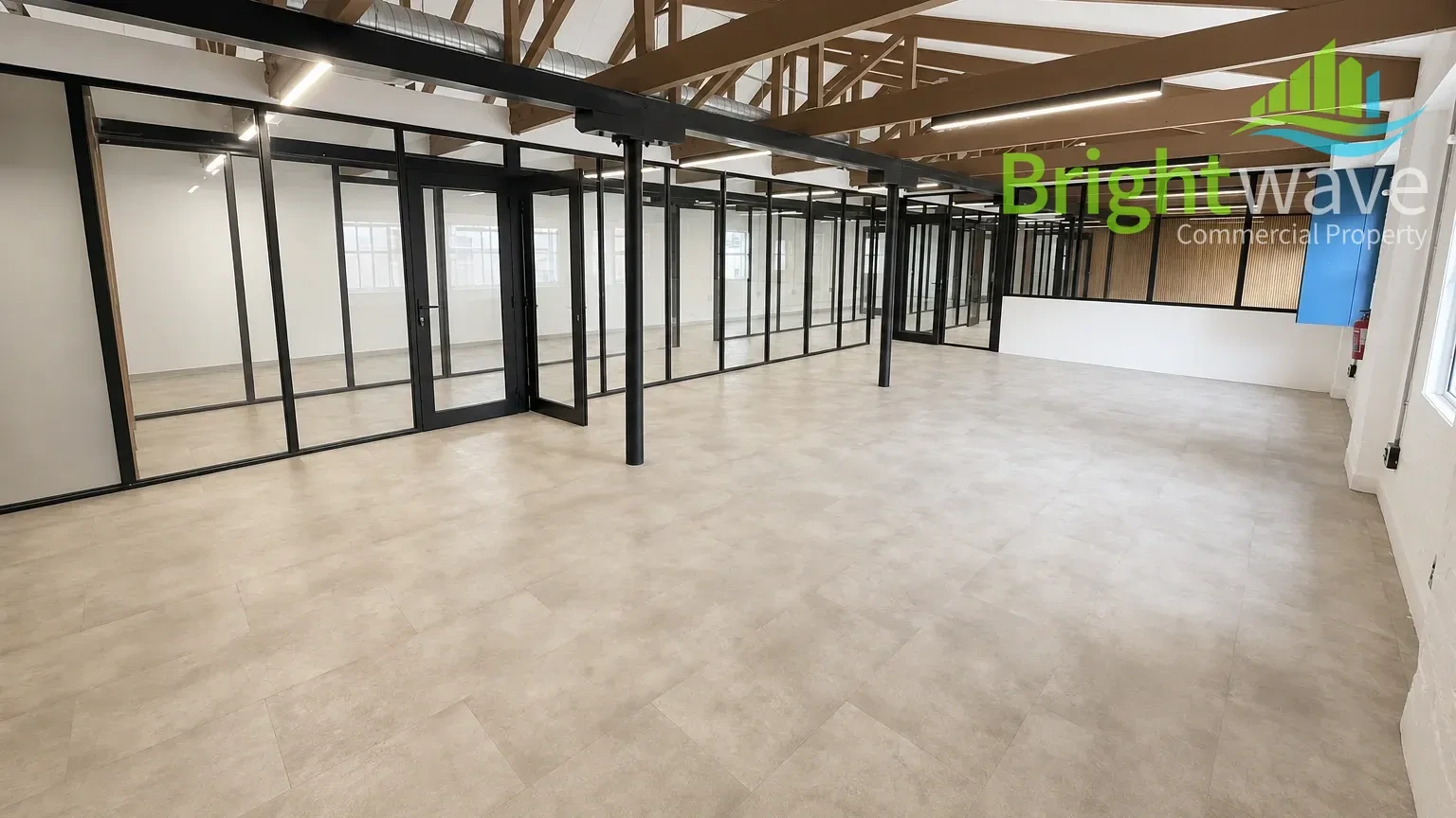 Office layout at Castle Mews, Woodstock