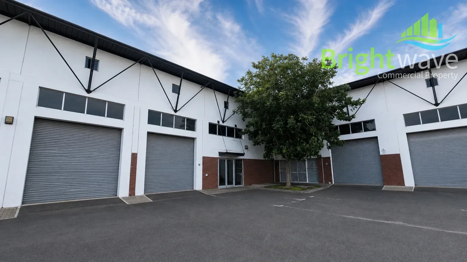 Interior of industrial space at Spearhead Business Park