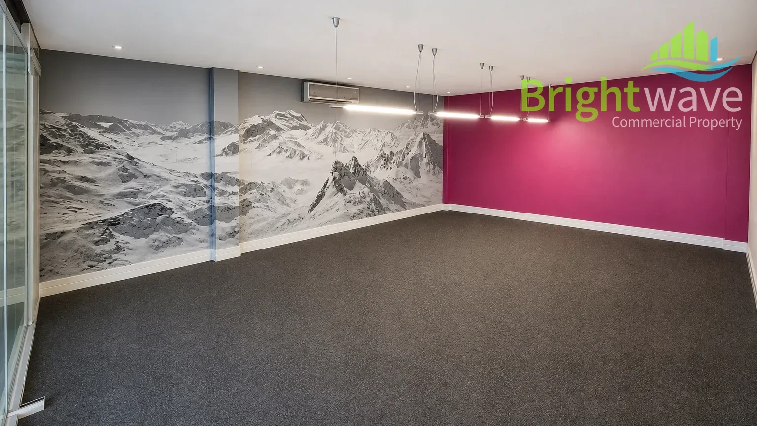 Open plan industrial area at Spearhead Business Park