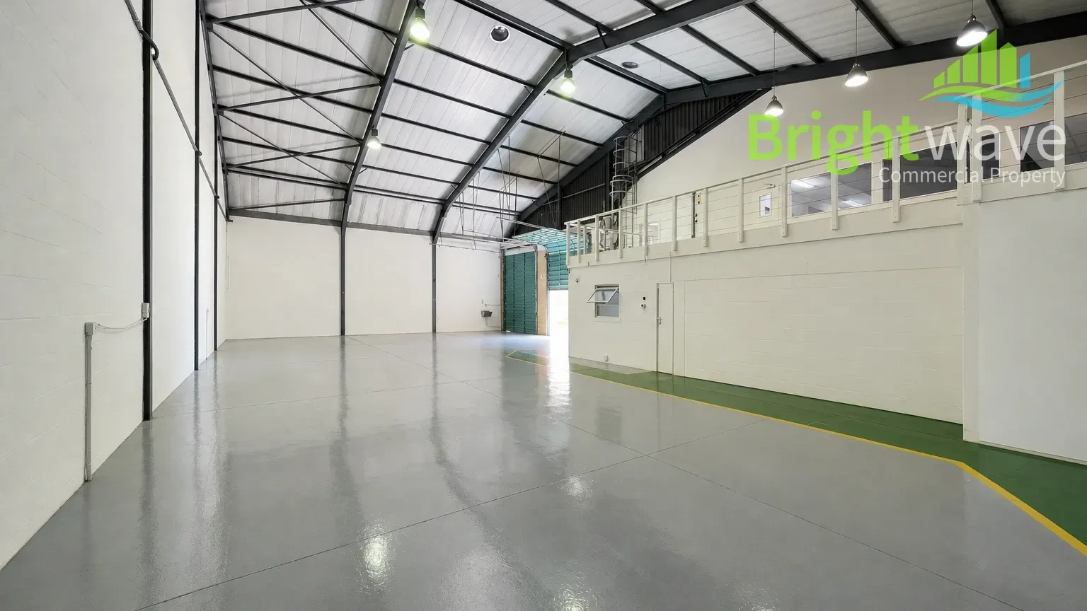 Industrial layout at Woodbridge Business Park, Marconi Beam