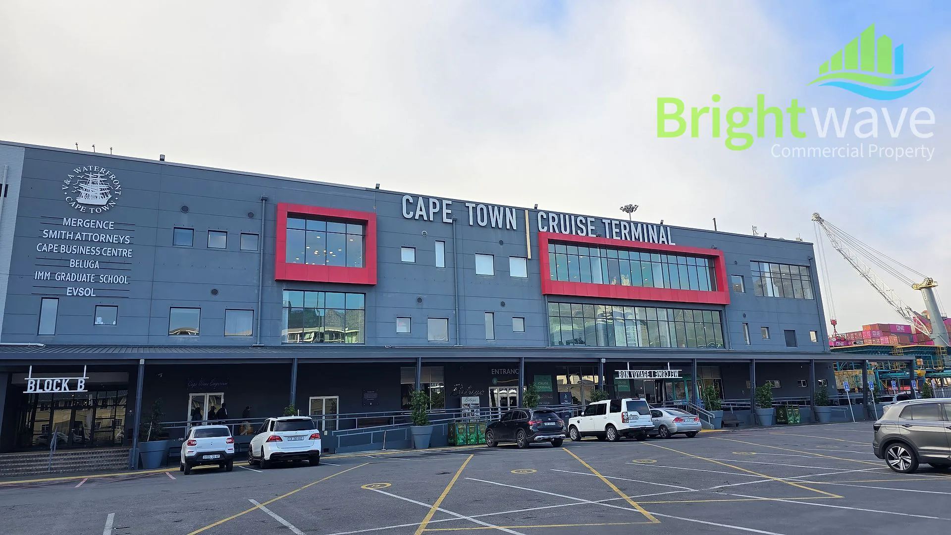 Interior of office space at Cruise Terminal