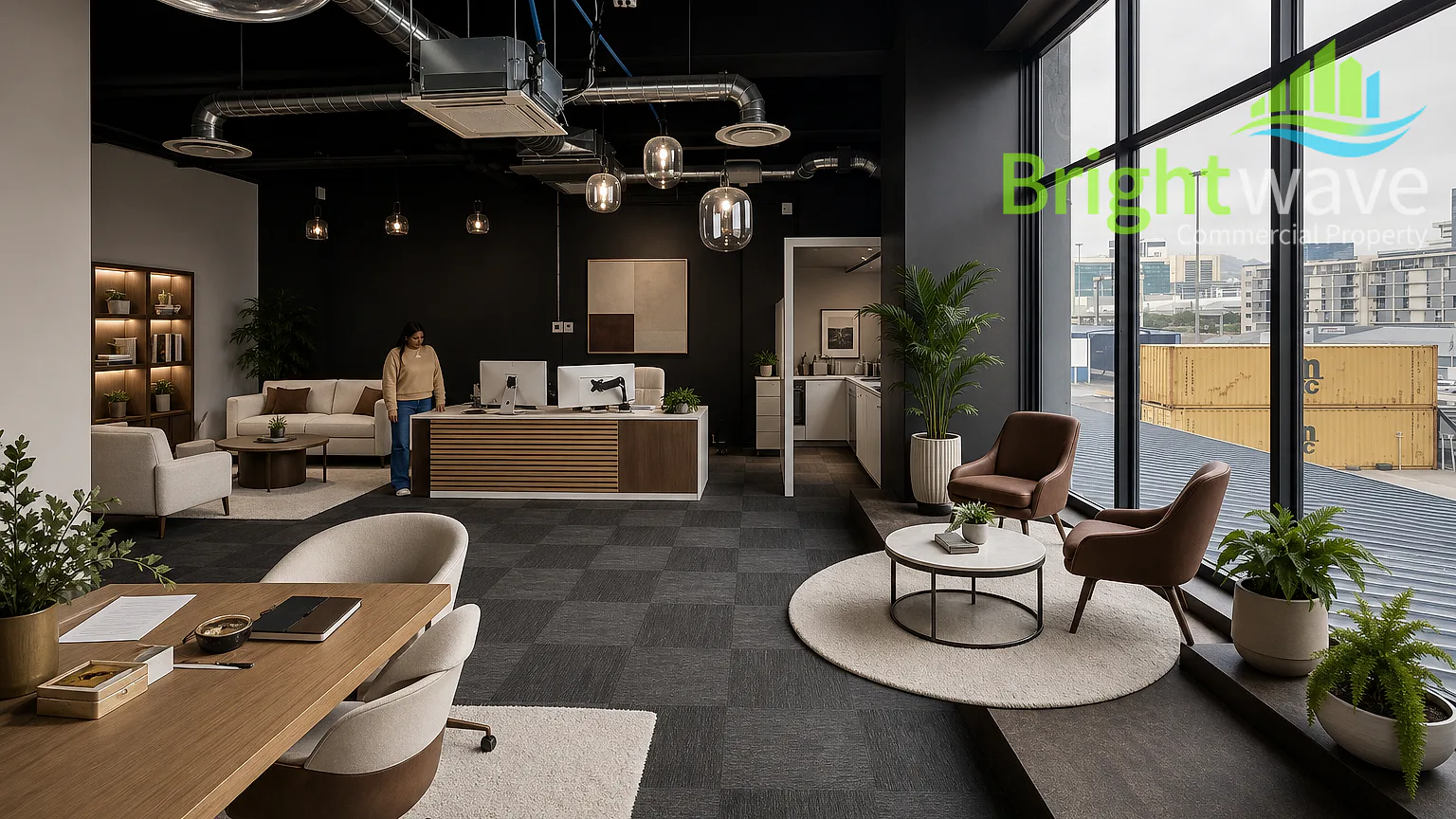 Office layout at Cruise Terminal, V&A Waterfront