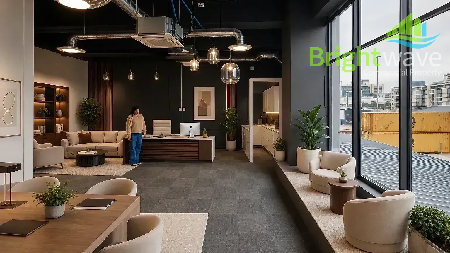 Office layout at Cruise Terminal, V&A Waterfront