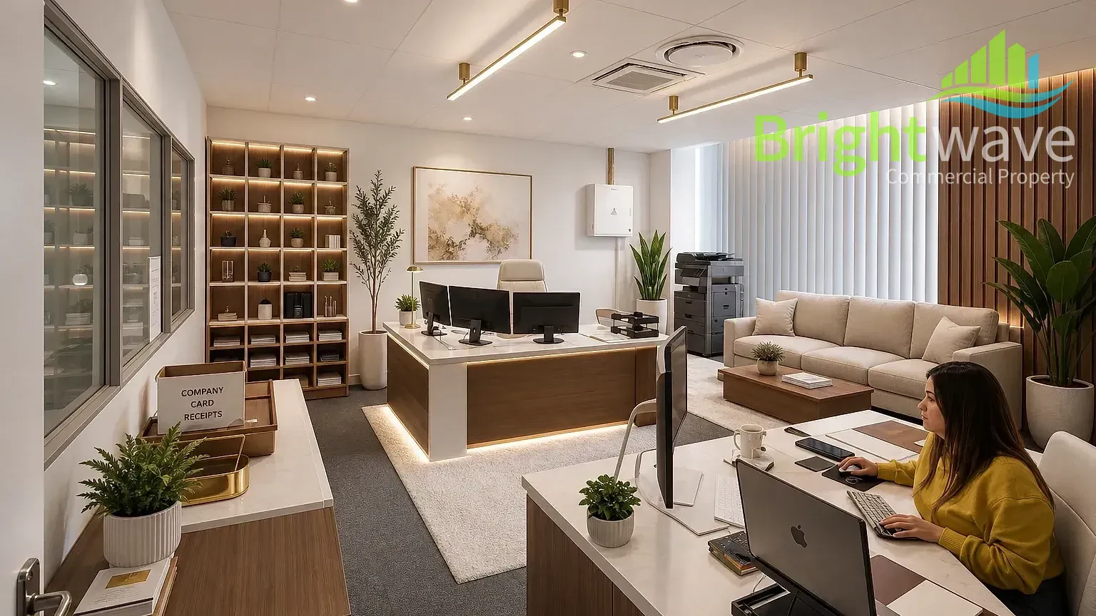 Office layout at Cruise Terminal, V&A Waterfront
